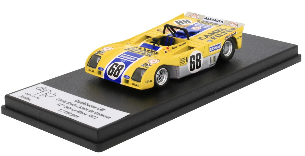 Modèle Réduit Chevron B N°27 – 24H Du Mans 1978, Échelle 1/43, Édition Limitée à 150 Pièces