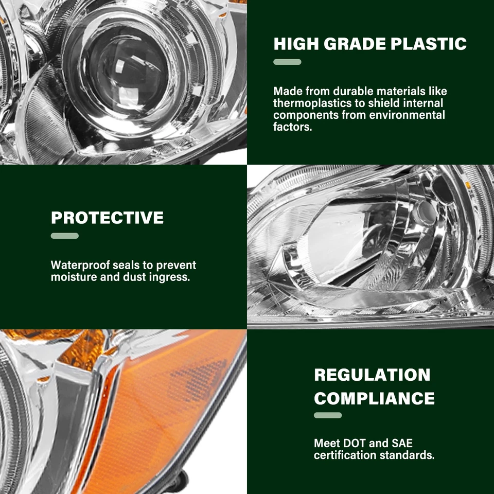 Conjunto de faros proyectores L+R para Subaru Outback Legacy 2010-2014 Foto 3 de 4