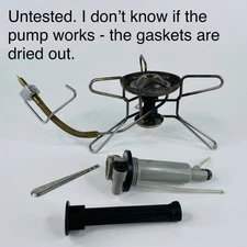 MSR WhisperLite International Compact MultiFuel Backpacking Stove BROKEN PUMP