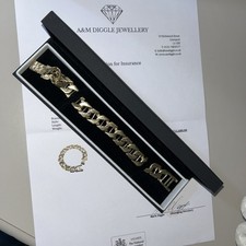 Gold Bracelet 9ct, 73g