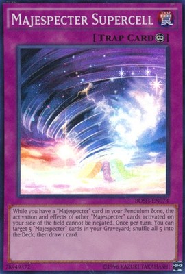 Majespecter Supercell - BOSH-EN074 - Super Rare - Unlimited Edition - Lightly Pl
