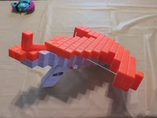 Hasbro Nerf Minecraft Pillager Crossbow Blaster with 3 Elite Darts F4415