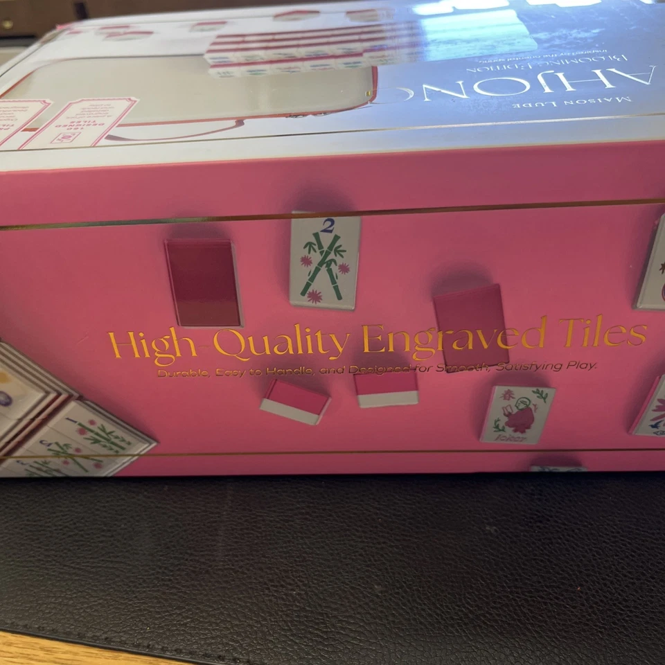 Maison Lude Deluxe Acryl Mahjong Starter Kit, Blooming Edition - Bild 3 von 4