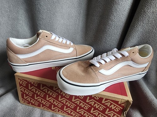 Vans Old Skool Tan White Women's Size 6 Sneakers New w/Box