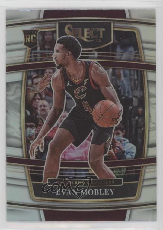 2021-22 Panini Select Concourse Silver Prizm Evan Mobley #5 Rookie RC