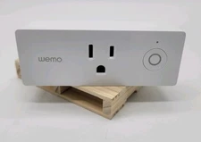 WeMo Mini WiFi Enabled Smart Plug Indoor White F7C063 1800W 15A 120V 60Hz Tested