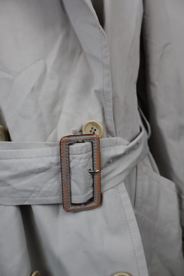 MAX MARA RAINWEAR TRENCH IMPERMEABILE DONNA Tg 44 WOMEN VINTAGE CASUAL JACKET - Imagen 4 de 4