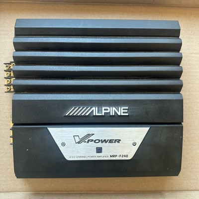 Alpine V Power MRP-T220 2-Channel Power Car Amp Amplifier 