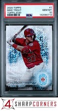 2020 TOPPS 2030 #1 MIKE TROUT ANGELS PSA 10