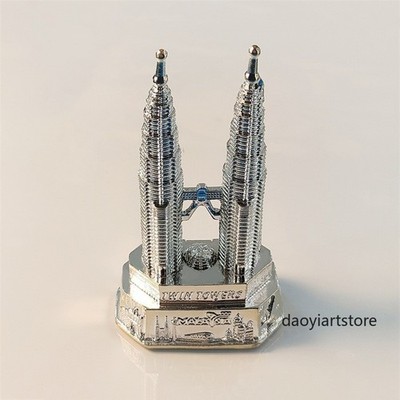 Malaysia Twin Towers Ornament Bottle Opener Souvenir 3D Metal Table Ornament