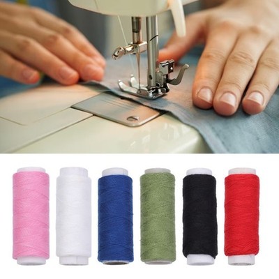 120 Spools of Colored Polyester Sewing Thread for Sewing Machine Hand Stitching