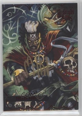 2023 Fleer Ultra Midnight Sons Red /100 Doctor Voodoo by Paskal Millet Auto 5x5