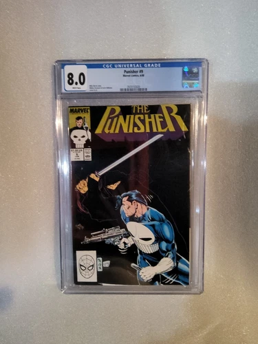 Marvel Comics Presents The Punisher Vol. 2 #9 CGC Graded 8.0