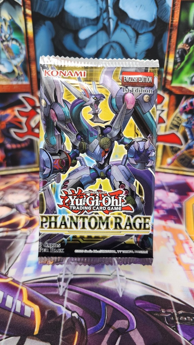 yugioh phantom rage booster box English TCG 1st Edition 10 Secret Rares *Set content subject to change Yu-Gi-Oh!: Phantom Revenge - Booster