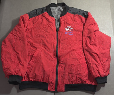 STP Racing Team Original King Louie Outerwear Reversible Red Jacket Size XL