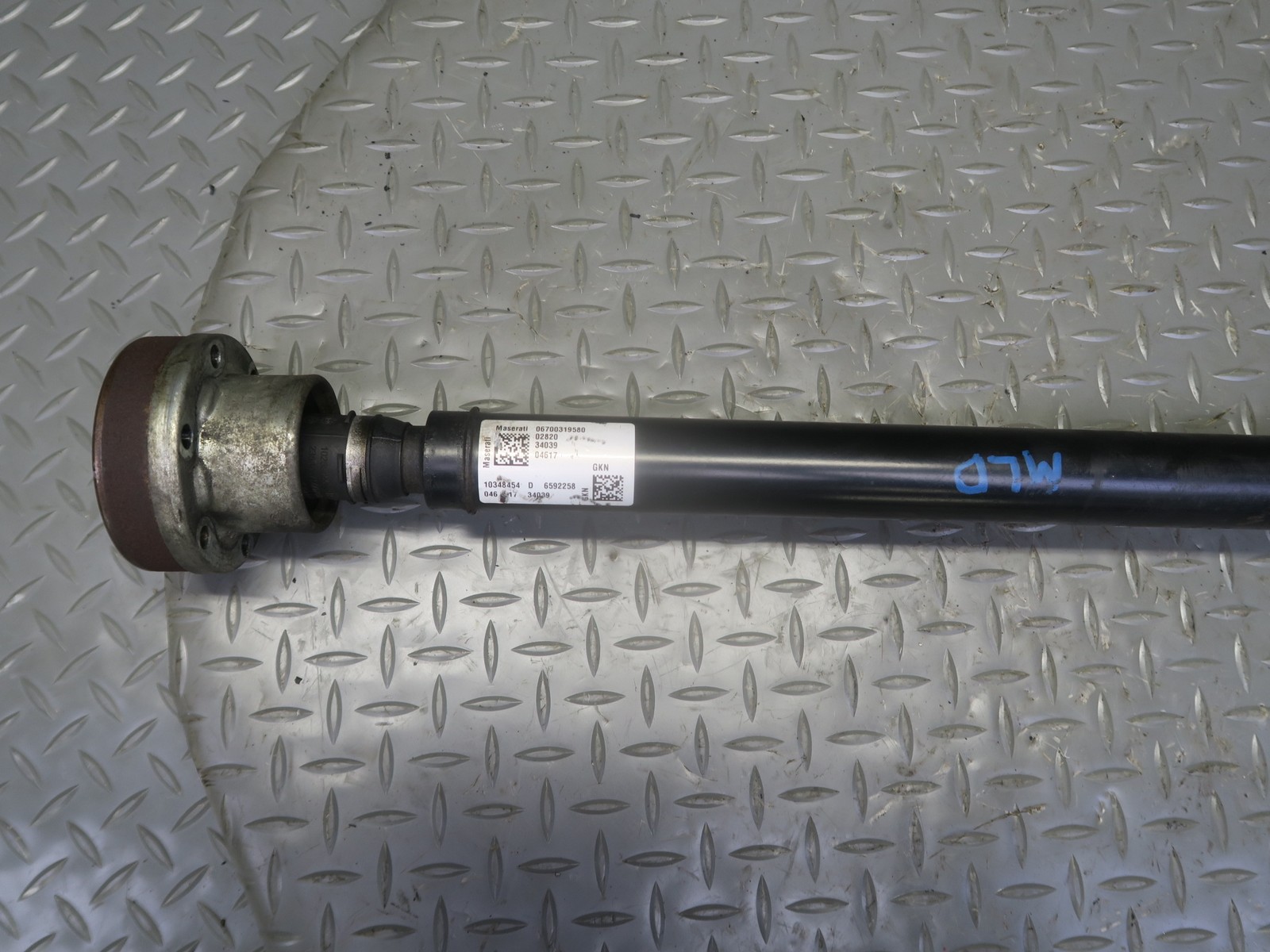 2017-2020 MASERATI LEVANTE M161 3.0L AWD FRONT DRIVE SHAFT DRIVESHAFT 6700319580