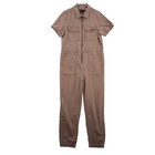 Sanctuary Jumpsuit Womens Small Utility Zip Front Short Sleeve Anthropologie