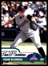Oscar Villarreal - 2003 Donruss Rookies & Traded #59 Diamondbacks MLB READ
