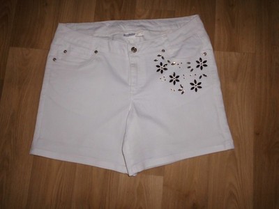 Damen Short, weiss, Gr. 44 von Body Flirt