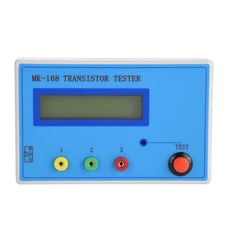 Focket Transistor Tester, MK-168 8MHz External Crystal Multifunction Diode Tr...