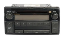 2005-2006 Toyota Camry AM FM Radio CD Player Part Number 86120-AA160 Face 16860