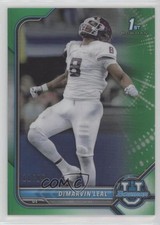 2021-22 Bowman U Chrome Prospects Green Refractor 11/99 DeMarvin Leal #68 2o7