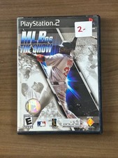 MLB 06 The Show Sony PlayStation 2 PS2 2006 Baseball Game w/ Manual & Case