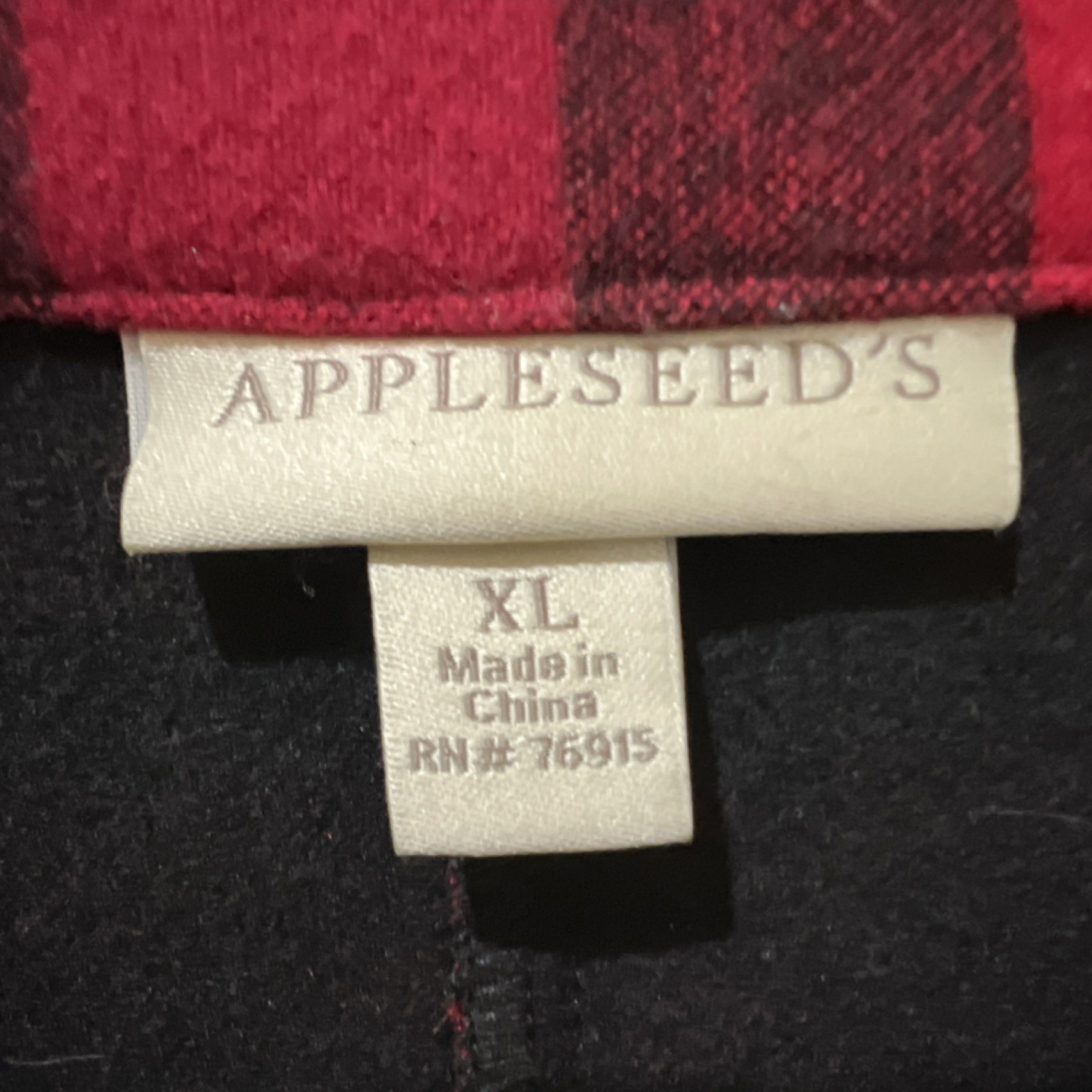 Appleseed's Plaid Button Collared Mid-Length Jack… - image 2