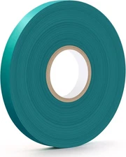 Garden Tie Tape Roll 1/2 Inch Wide Green Vinyl Plant Support Stretch Tie Tape