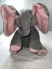 Peek a Boo Ellie Gray Elephant Interactive Singing Musical Plush Toy Moving Ears