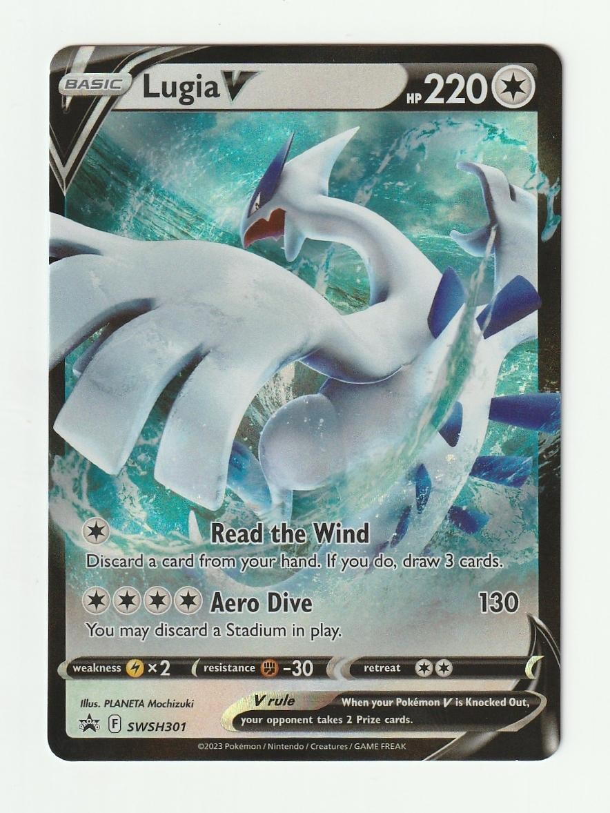 Lugia V SWSH301 Promo - Sword & Shield Promos