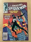Amazing Spider-Man #252 🔥 1st Black Suit App High Grade!! Newsstand Marvel 1984
