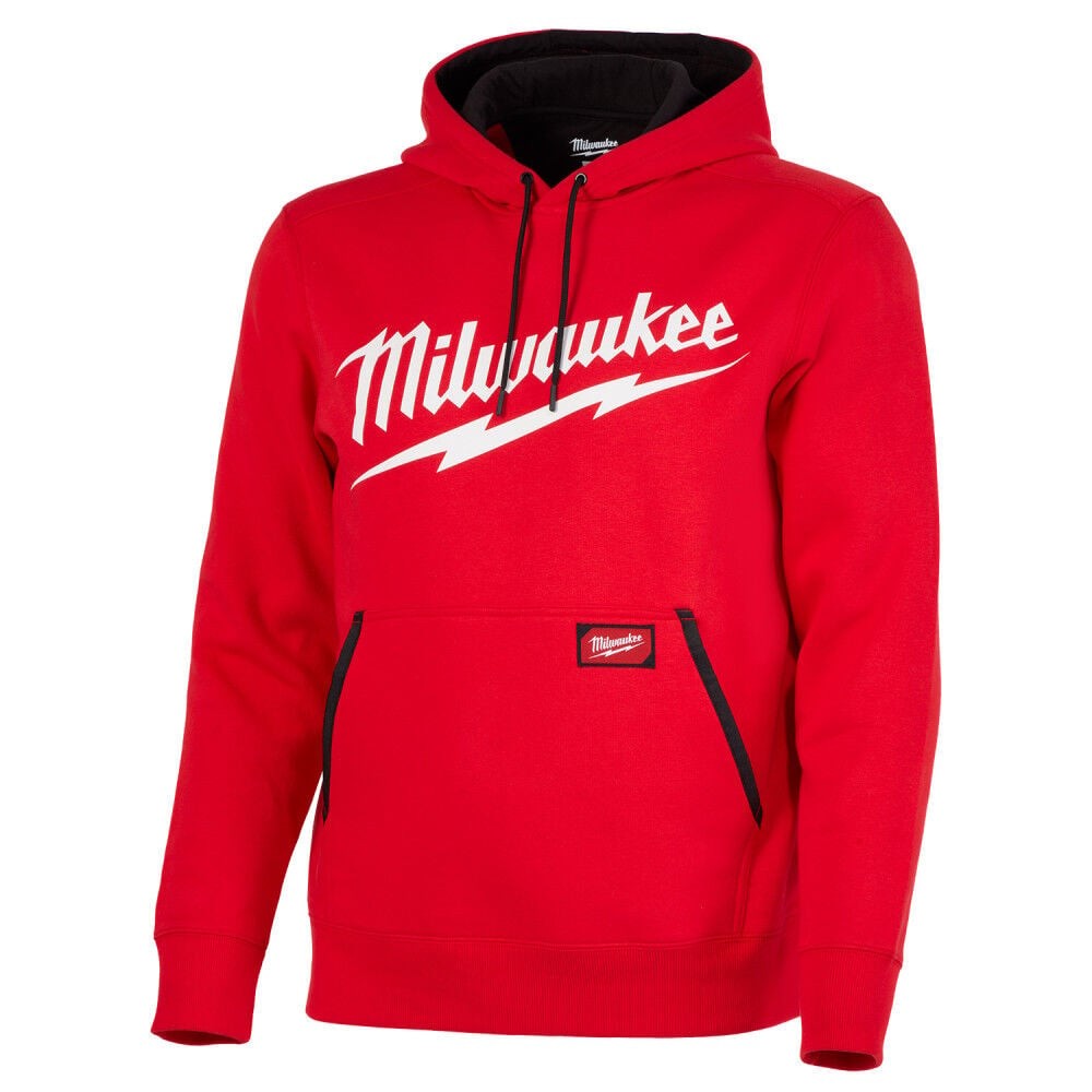 Пуловер с капюшоном среднего веса с логотипом Milwaukee Красный 2X 12190₽