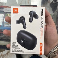 JBL Vibe Beam 2 True Wireless Bluetooth Noise Cancelling Earbuds Black