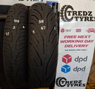 Michelin Road 4 180 55 17 120 70 17 Motorcycle Tyres Partworn S18