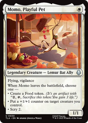 x1 Momo, Playful Pet TLA Avatar MTG 30 M/NM 1x