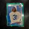 2025 Donruss Optic - Maxwell Hairston #286 Green Hyper Prizm Rated Rookie