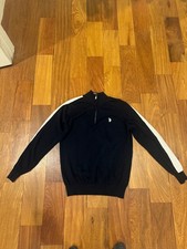 u.s. polo assn. mens quarter zip sweater size...