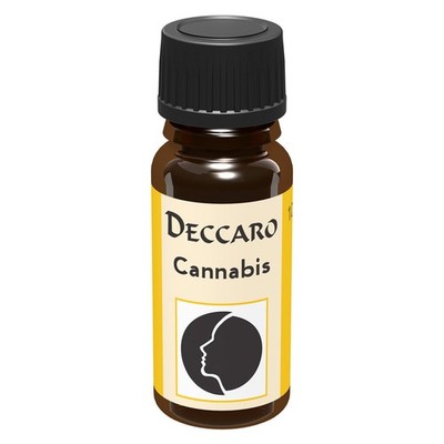 (595 EUR/l) DECCARO Aromaöl ''Cannabis'' 10 ml Parfümöl Duftöl Raumduft