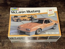 Vintage Revell McLaren Mustang Model kit complete in box 1/25