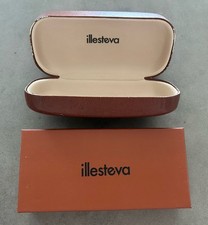 Illesteva Sunglasses Case, Hard Box  Large Spring Loaded