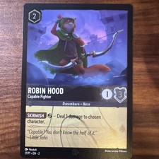 2022-Current Disney Lorcana Promos Robin Hood - Capable Fighter Foil 17