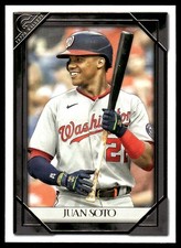 Juan Soto 2021 Topps Gallery #175 Nationals MLB READ FREE SHIPPING AutographDen