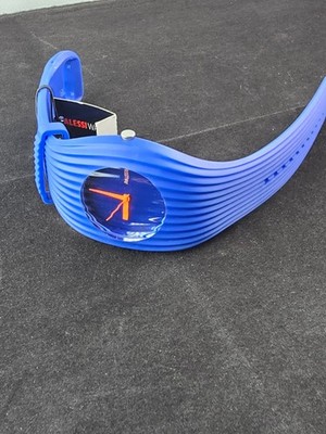 Alessi Grow Watch Blue Tag attached 