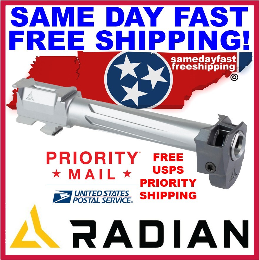 Radian Ramjet Afterburner Combo Fits Glock 17 Gen5 GRY R0872 FREE