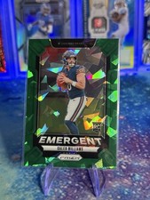 2024 Panini Prizm - Emergent Caleb Williams #1 Green Ice Prizm (RC)