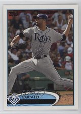 2012 Topps Factory Set Corrected Stat Line David Price #80