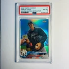 AARON JUDGE 2018 TOPPS CHROME SIGNING AUTOS REFRACTOR SHORT PRINT PSA 8‼️3 MVP🏆