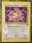 Team Rockets Meowth #18 - Black Star Promo WOTC Pokemon TCG