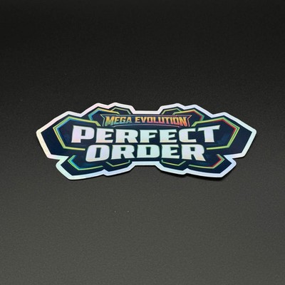 Perfect Order | Pokemon TCG Mega Evolution Holo Binder Sticker Label
